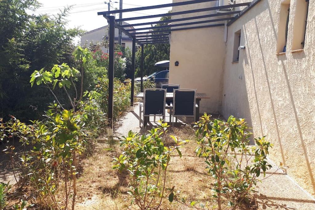 Les Pucines Bis Bas De Villa 29 M2 Luxe Rez De Jardin Climatisation Plein Sud 식스포즈레스플라지스 외부 사진